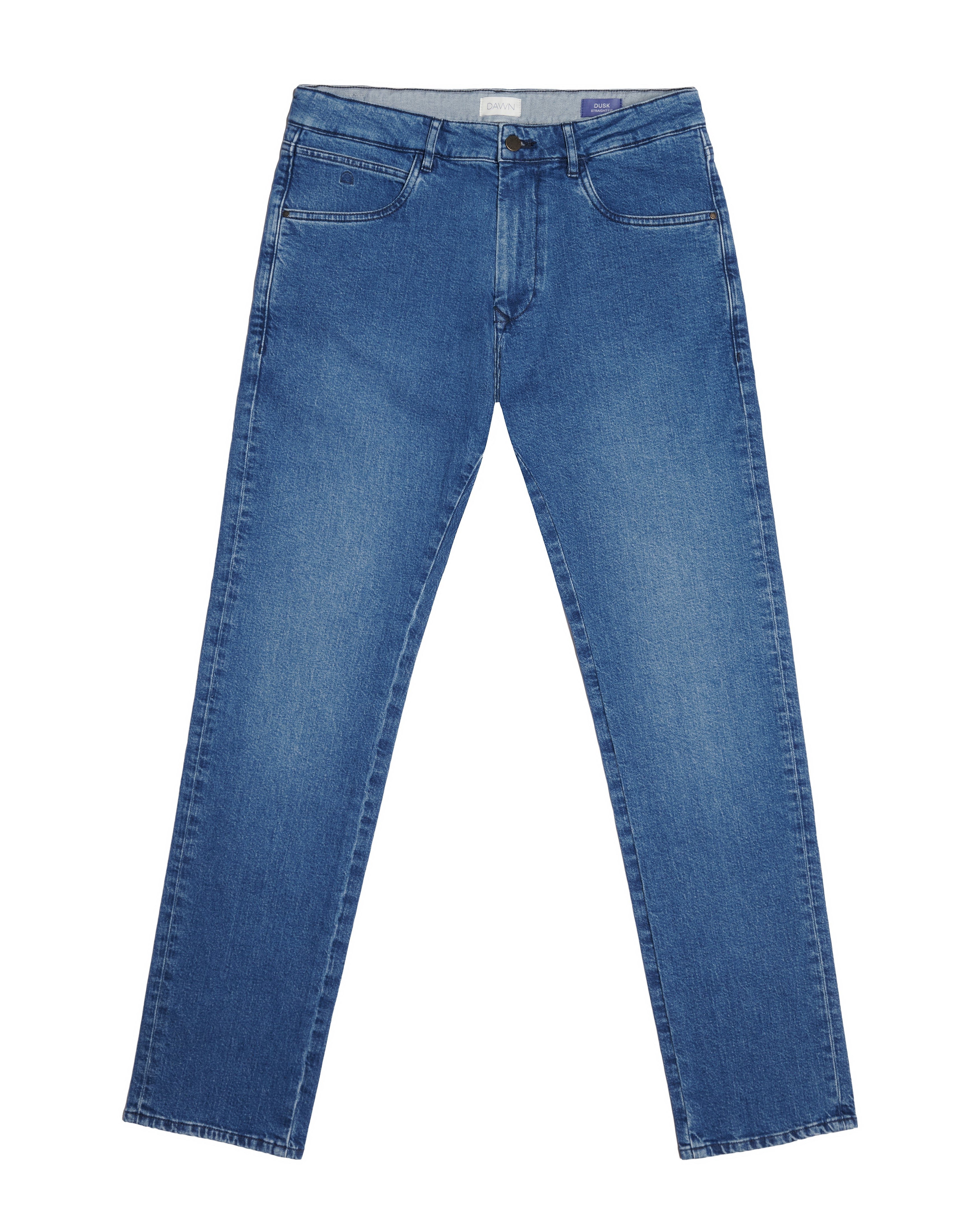 DUSK Regular Straight Minimal Stretch - Classic - Medium Blue