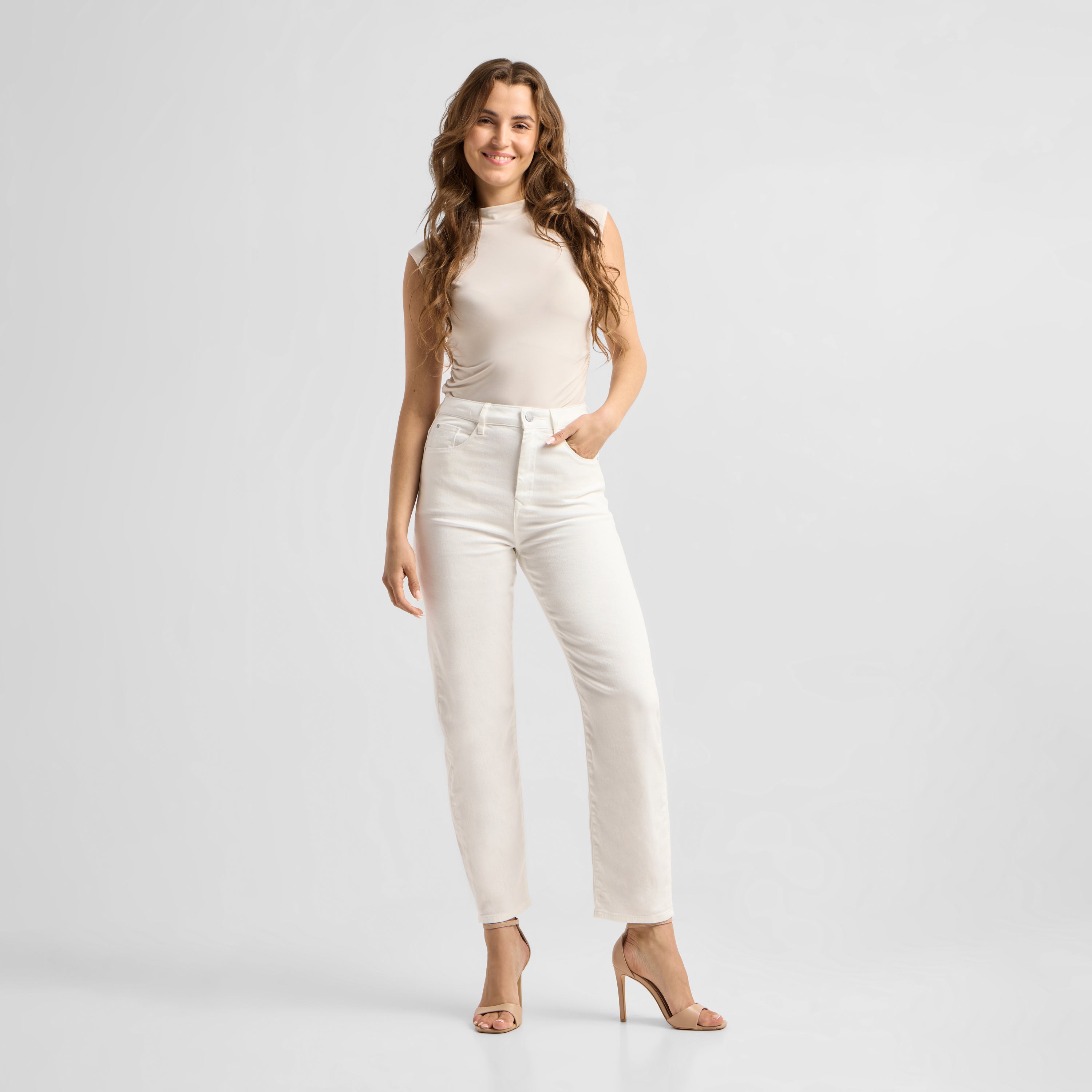 STARDUST O-Shape Soft Denim - Classic - White Denim