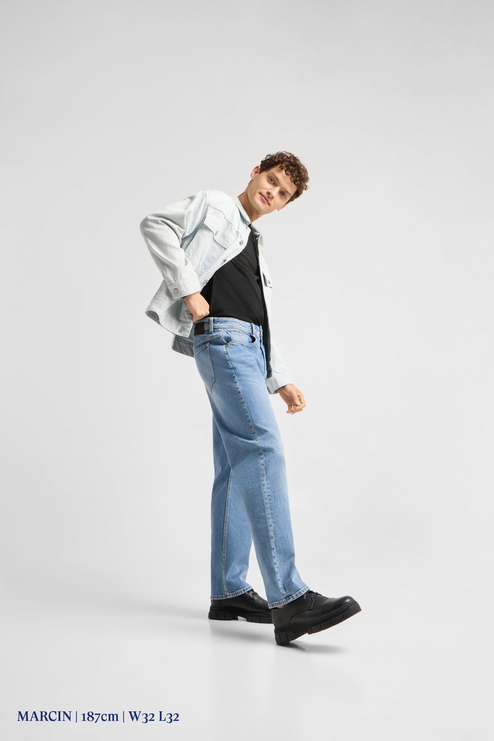 VEGA Minimal Stretch - Relaxed - Vintage Blue
