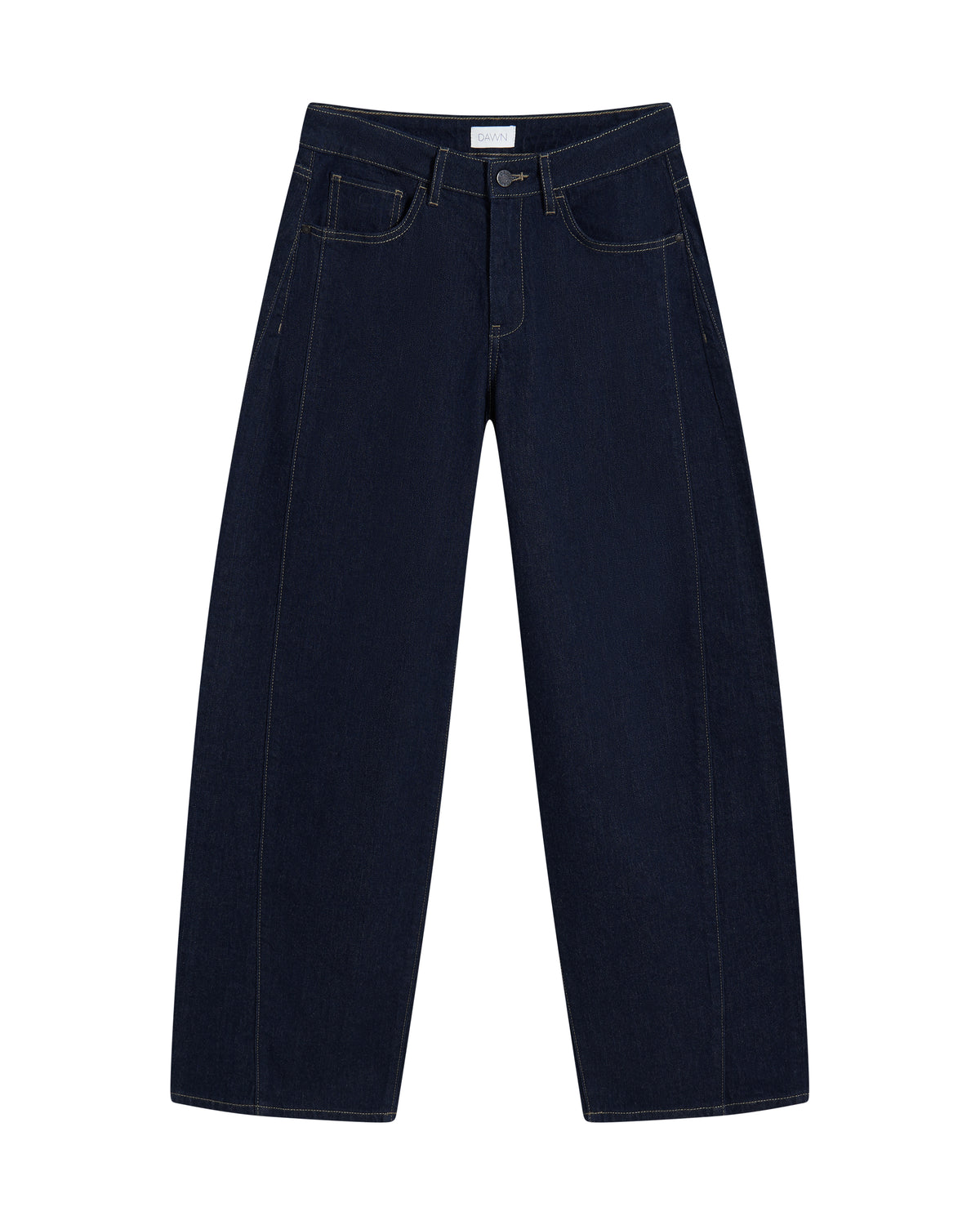 ASH Barrel Leg Minimal Stretch - Cutline - Stay Blue