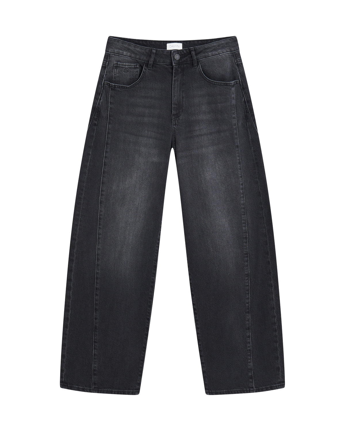ASH Barrel Leg Minimal Stretch - Cutline - Vintage Black
